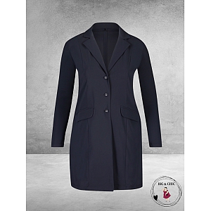 Plus Basics Blazer Long Jacket NAVY